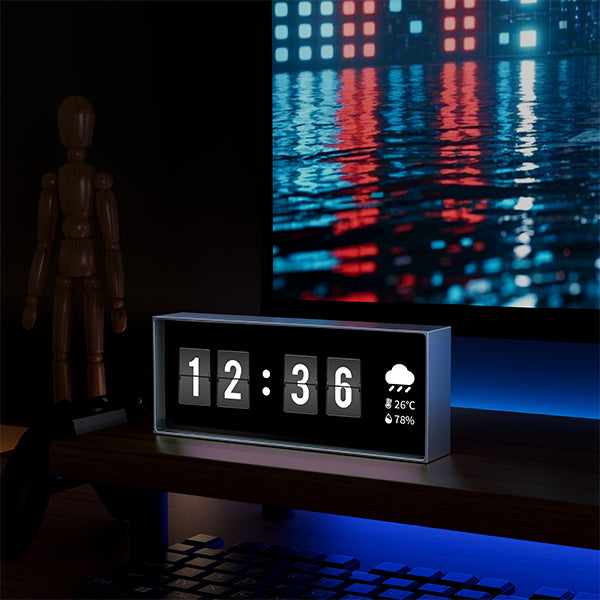 Quantum clock desktop decoration ornaments computer desk e-sports room ...